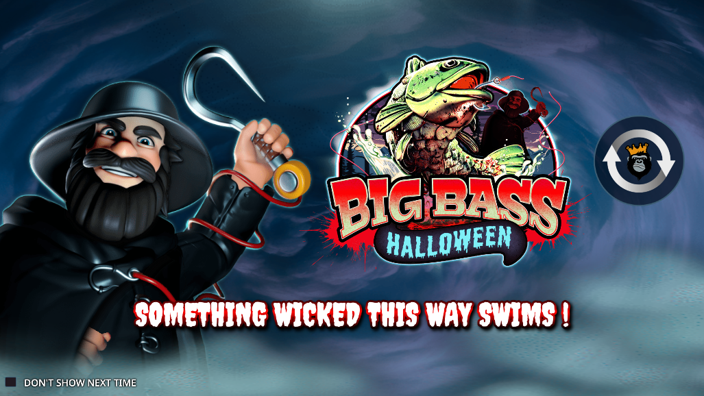 Big Bass Halloween — Hero-Banner auf RomiBet Casino